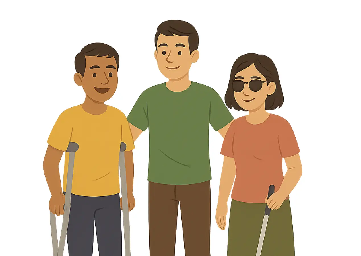specially abled image